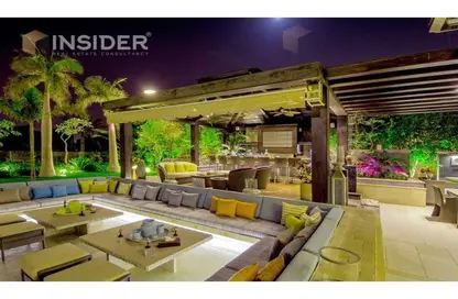 Villa - 5 Bedrooms - 5 Bathrooms for rent in Swan Lake - The 1st Settlement - New Cairo City - Cairo