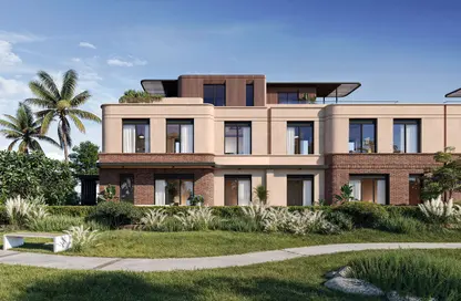 Townhouse - 3 Bedrooms - 4 Bathrooms for sale in Crescent Walk - 5th Settlement Compounds - The 5th Settlement - New Cairo City - Cairo