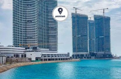 Apartment - 3 Bedrooms - 3 Bathrooms for sale in North Edge Towers - New Alamein City - Al Alamein - North Coast