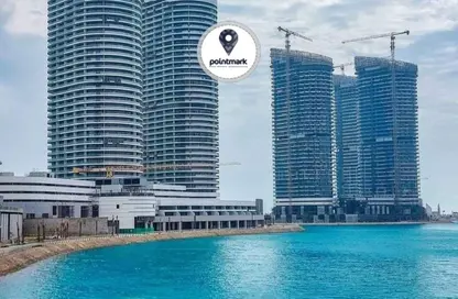 Apartment - 3 Bedrooms - 3 Bathrooms for sale in North Edge Towers - New Alamein City - Al Alamein - North Coast