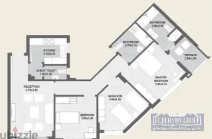 Apartment - 3 Bedrooms - 3 Bathrooms for sale in Al Maqsad - New Capital Compounds - New Capital City - Cairo
