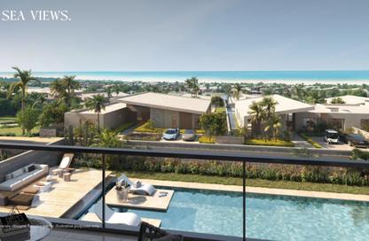 Chalet - 2 Bedrooms - 2 Bathrooms for sale in Ramla Lakeside - Qesm Ad Dabaah - North Coast