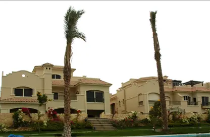 Twin House - 7 Bedrooms - 7+ Bathrooms for sale in Al Patio 1 - North Investors Area - New Cairo City - Cairo