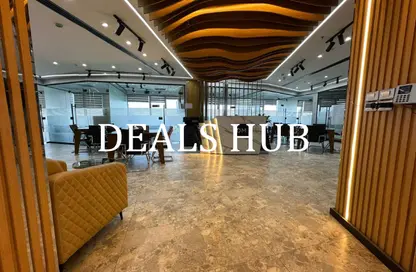 Office Space - Studio - 2 Bathrooms for rent in North Plus Mall - North Teseen St. - The 5th Settlement - New Cairo City - Cairo