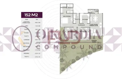 Apartment - 3 Bedrooms - 3 Bathrooms for sale in Okarida - Family Housing - Obour City - Qalyubia