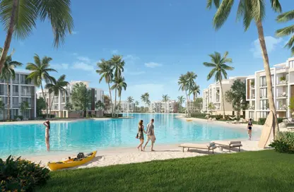 Chalet - 3 Bedrooms - 3 Bathrooms for sale in Azha North - Ras Al Hekma - North Coast