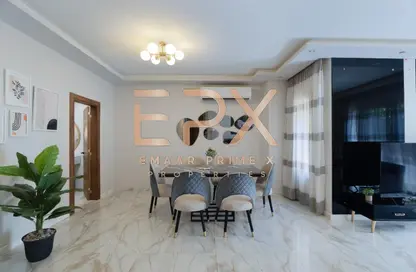 Duplex - 4 Bedrooms - 3 Bathrooms for rent in Beverly Hills Road - 17th District - Sheikh Zayed City - Giza