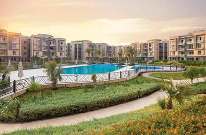 Apartment - 2 Bedrooms - 2 Bathrooms for sale in Galleria Moon Valley - South Investors Area - New Cairo City - Cairo