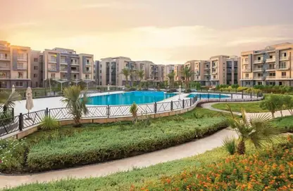 Apartment - 2 Bedrooms - 2 Bathrooms for sale in Galleria Moon Valley - South Investors Area - New Cairo City - Cairo