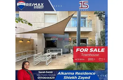Villa - 3 Bedrooms - 3 Bathrooms for sale in Karma Residence - 16th District - Sheikh Zayed City - Giza