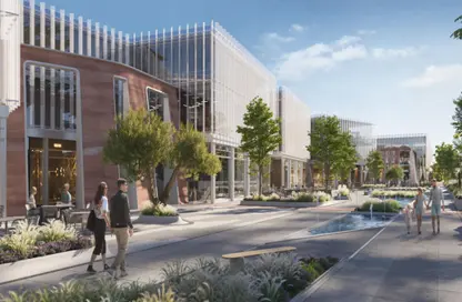 Retail - Studio - 2 Bathrooms for sale in The Gate Plaza Mall - 10th District - Sheikh Zayed City - Giza