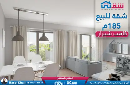 Apartment - 3 Bedrooms - 2 Bathrooms for sale in Al Geish Road - Camp Chezar - Hay Wasat - Alexandria