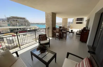 Chalet - 3 Bedrooms - 4 Bathrooms for rent in Marassi - Sidi Abdel Rahman - North Coast