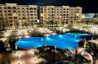 Chalet - 1 Bedroom - 1 Bathroom for sale in Aqua View Resort - Al Alamein - North Coast