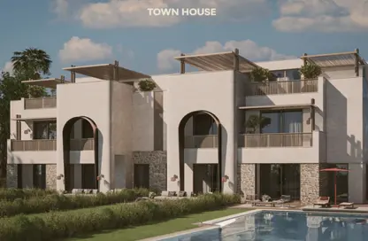 Townhouse - 3 Bedrooms - 3 Bathrooms for sale in Marassi - Sidi Abdel Rahman - North Coast