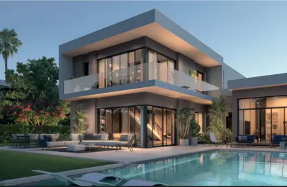 Villa - 4 Bedrooms - 5 Bathrooms for sale in Swan Lake West - 6 October Compounds - 6 October City - Giza