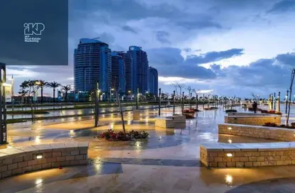شقة - 2 غرف نوم - 2 حمامات للبيع في نورث ايدج تاورز - مدينة العلمين الجديدة - العلمين - الساحل الشمالي