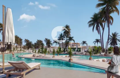Chalet - 4 Bedrooms - 5 Bathrooms for sale in Hacienda West - Ras Al Hekma - North Coast