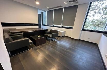 Office Space - Studio - 3 Bathrooms for rent in The Water Way - North Investors Area - New Cairo City - Cairo