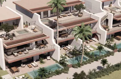 Chalet - 2 Bedrooms - 2 Bathrooms for sale in Ramla Lakeside - Qesm Ad Dabaah - North Coast