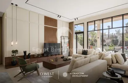 Apartment - 2 Bedrooms - 3 Bathrooms for sale in O West - 6 October Compounds - 6 October City - Giza