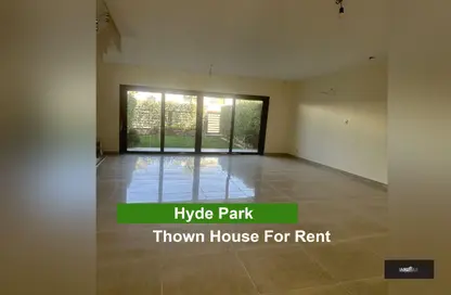 Townhouse - 3 Bedrooms - 4 Bathrooms for rent in Hyde Park - 5th Settlement Compounds - The 5th Settlement - New Cairo City - Cairo