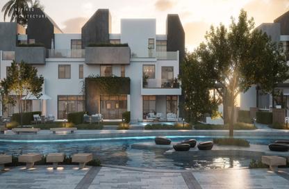 Apartment - 2 Bedrooms - 2 Bathrooms for sale in Rivers - New Zayed City - Sheikh Zayed City - Giza