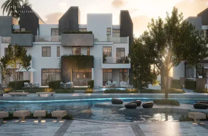 Apartment - 2 Bedrooms - 2 Bathrooms for sale in Rivers - New Zayed City - Sheikh Zayed City - Giza