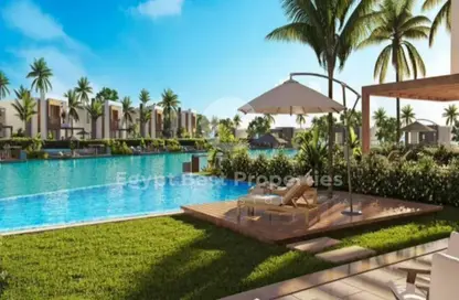 Chalet - 2 Bedrooms - 2 Bathrooms for sale in Hacienda Waters - Qesm Ad Dabaah - North Coast