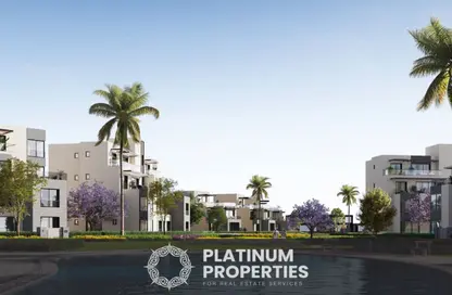 شقة - 2 غرف نوم - 2 حمامات للبيع في جاردن ليكس - كمبوندات 6 أكتوبر - مدينة 6 أكتوبر - الجيزة