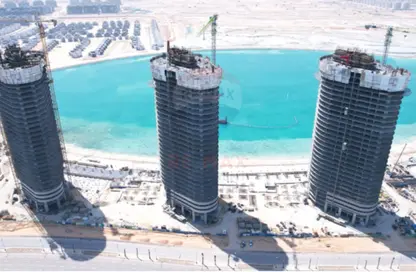 Apartment - Studio - 1 Bathroom for sale in The Gate Towers - New Alamein City - Al Alamein - North Coast