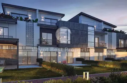 Villa - 4 Bedrooms - 4 Bathrooms for sale in Hills of one - New Zayed City - Sheikh Zayed City - Giza