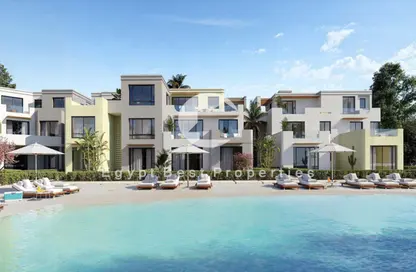 Chalet - 3 Bedrooms - 4 Bathrooms for sale in Beit Al Bahr - Sidi Heneish - North Coast