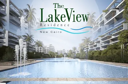 Apartment - 2 Bedrooms - 2 Bathrooms for sale in Lake View Residence - 5th Settlement Compounds - The 5th Settlement - New Cairo City - Cairo
