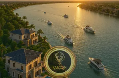 فيلا - 4 غرف نوم - 3 حمامات للبيع في جريان - مدينة زايد الجديدة - الشيخ زايد - الجيزة