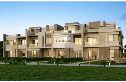 Townhouse - 3 Bedrooms - 5 Bathrooms for sale in Tawny Hyde Park - 6 October Compounds - 6 October City - Giza