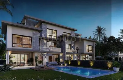 Villa - 4 Bedrooms - 4 Bathrooms for sale in Swan Lake Residence - 5th Settlement Compounds - The 5th Settlement - New Cairo City - Cairo