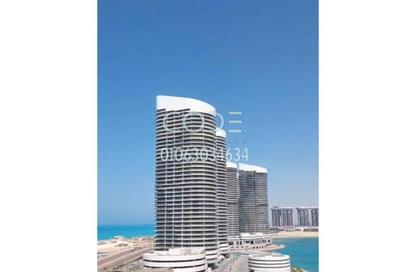 Apartment - 1 Bedroom - 1 Bathroom for sale in The Gate Towers - New Alamein City - Al Alamein - North Coast