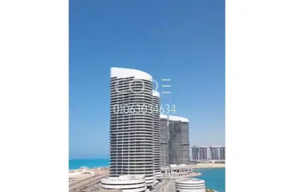 Apartment - 1 Bedroom - 1 Bathroom for sale in The Gate Towers - New Alamein City - Al Alamein - North Coast