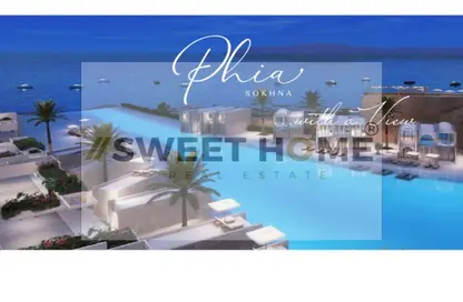 Townhouse - 1 Bedroom - 2 Bathrooms for sale in IL Monte Galala - Al Ain Al Sokhna - Suez