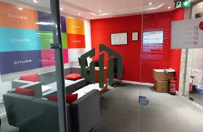 Office Space - Studio - 5 Bathrooms for rent in V90 - North Teseen St. - The 5th Settlement - New Cairo City - Cairo