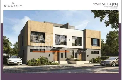 Twin House - 3 Bedrooms - 4 Bathrooms for sale in Swan Lake Residence - 5th Settlement Compounds - The 5th Settlement - New Cairo City - Cairo