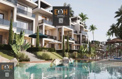 Apartment - 2 Bedrooms - 1 Bathroom for sale in Magawish Resort - Hurghada Resorts - Hurghada - Red Sea