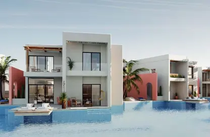 Twin House - 3 Bedrooms - 3 Bathrooms for sale in Mangroovy Residence - Al Gouna - Hurghada - Red Sea