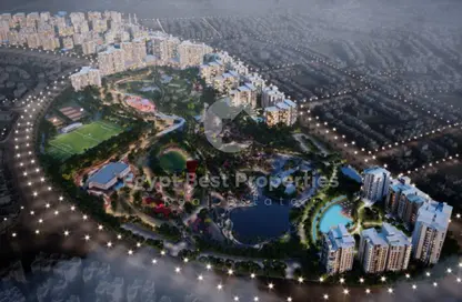 Hotel Apartment - 2 Bedrooms - 2 Bathrooms for sale in Solana - New Zayed City - Sheikh Zayed City - Giza