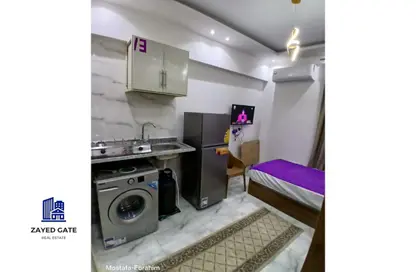 Apartment - Studio - 1 Bathroom for rent in 1st District - 6 October City - Giza