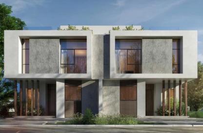 Twin House - 3 Bedrooms - 4 Bathrooms for sale in Vinci - New Capital Compounds - New Capital City - Cairo