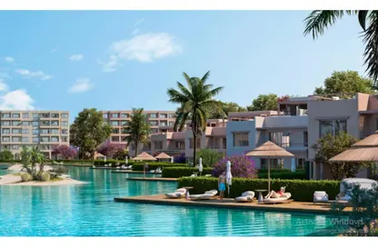 Chalet - 2 Bedrooms - 3 Bathrooms for sale in Hacienda Waters - Qesm Ad Dabaah - North Coast