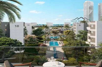 Apartment - 1 Bedroom - 1 Bathroom for sale in Palm Hills New Alamein - New Alamein City - Al Alamein - North Coast