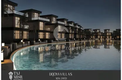 Twin House - 5 Bedrooms - 5 Bathrooms for sale in DeJoya Residence - New Zayed City - Sheikh Zayed City - Giza